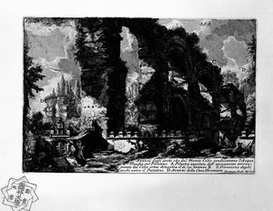 Aqueduct of Claudius by Giovanni Battista Piranesi